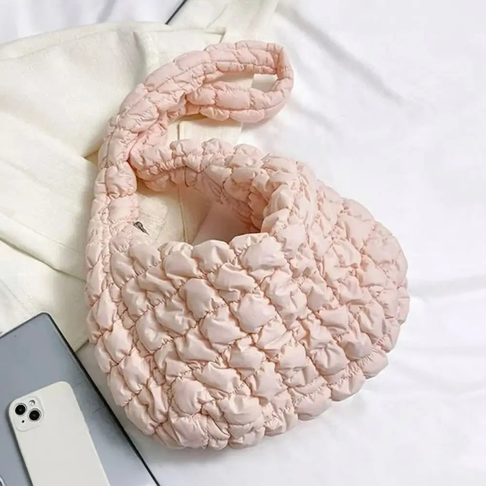 Quilted Puffer Tote