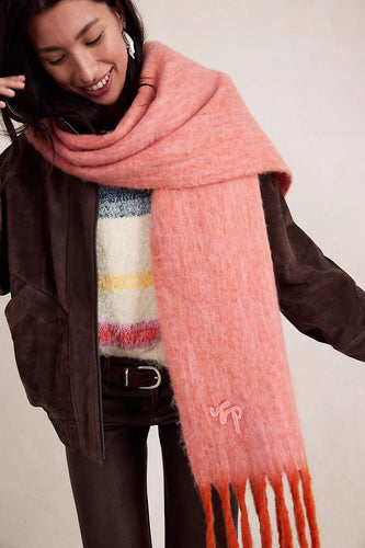 Free People Winter Chill Blanket- Pink