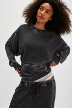 Free People Slow it Down Pullover- Black