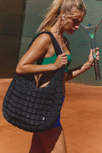Free People Quilted Carryall Bag- Black