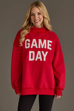 Sunday Funday/Game Day Sweatshirt- Red
