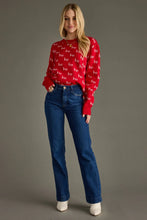Ho Ho Ho Sweater- Red
