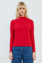 Red Turtleneck