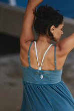 Free People Hot Shot Strappy Onsie- Riptide