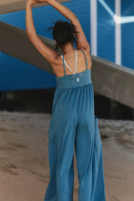 Free People Hot Shot Strappy Onsie- Riptide