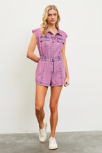 Pink Overdye Romper