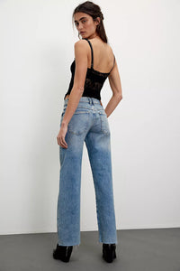 We The Free Risk Taker Mid-Rise Jeans- Mantra