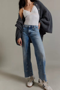 We The Free Risk Taker Mid-Rise Jeans- Mantra