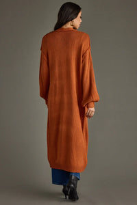 Rust Duster Cardigan
