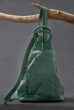 Free People Leather Soho Convertible Backpack- Secret Sage
