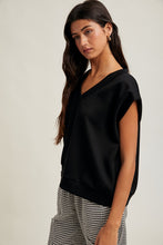 Black Scuba Pullover