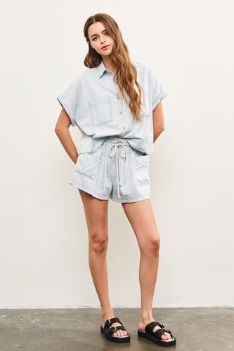 Chambray Button Up Shirt