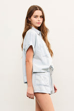 Chambray Button Up Shirt