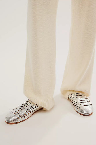 Free People Slice of Sun Flats Silver