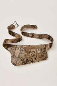 Free People Avalon Snake Sling Bag
