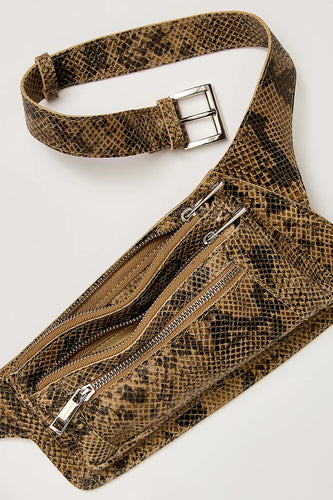 Free People Avalon Snake Sling Bag