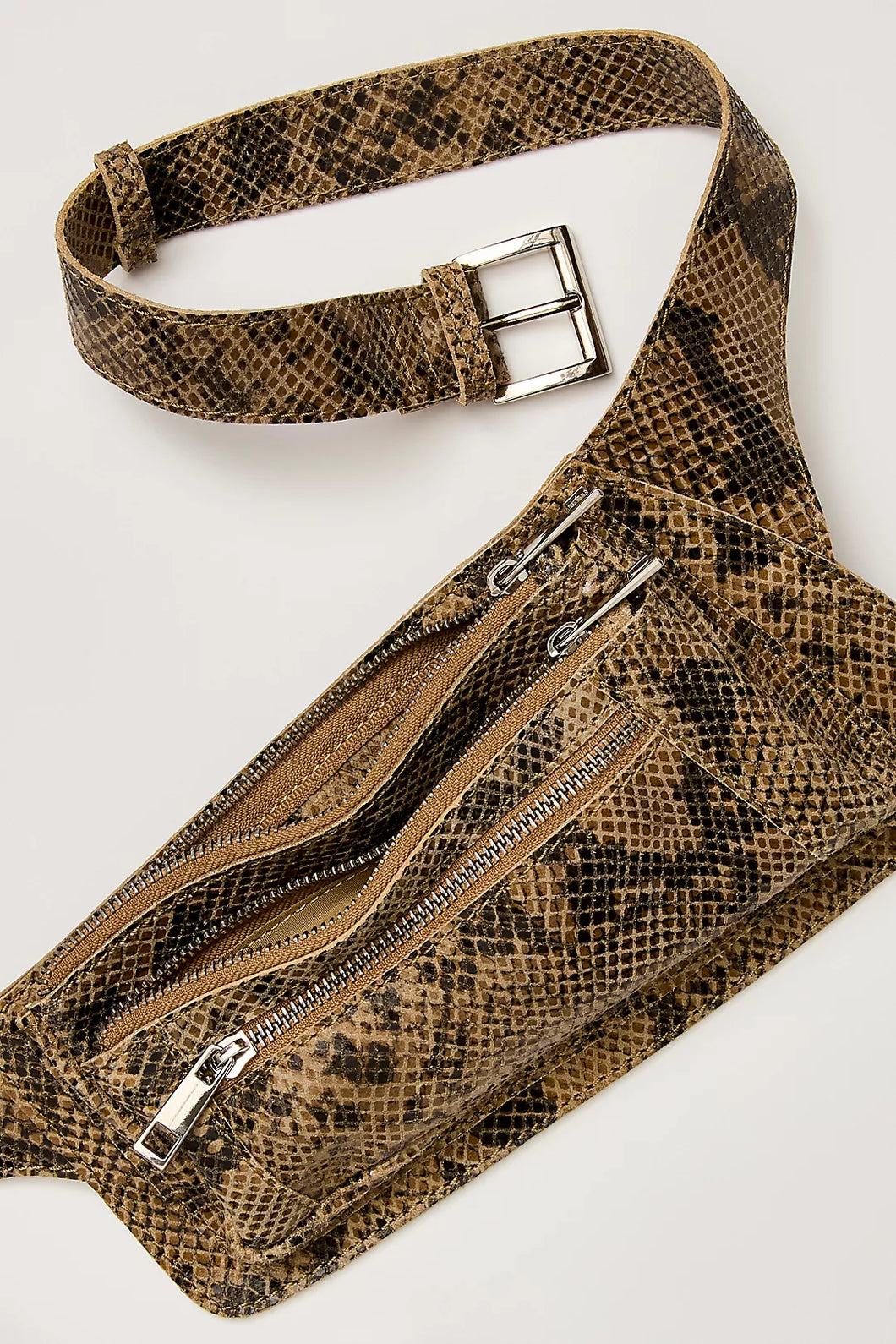 Free People Avalon Snake Sling Bag