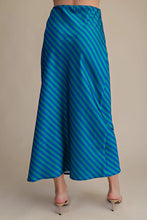Green & Blue Striped Skirt