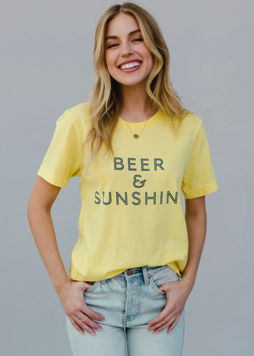 Beer & Sunshine Tee