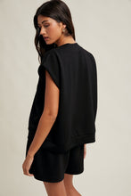 Black Scuba Pullover