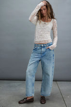 Free People Deep Trance Dropped Boyfriend Jeans