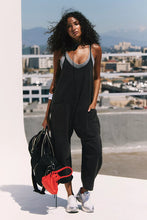 Free People Washed Black Hot Shot Onsie