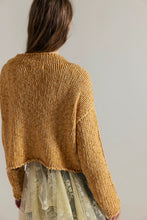 Free People Opal Rollneck Knit Sweater- Sweat Potato