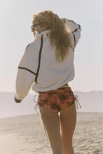 FP Movement Mountain High Half-Zip Fleece-White Combo