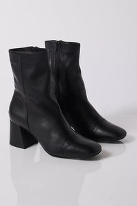 Free People Wisteria Ankle Boots- Black