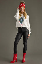 Wreath Girl Sweatshirt